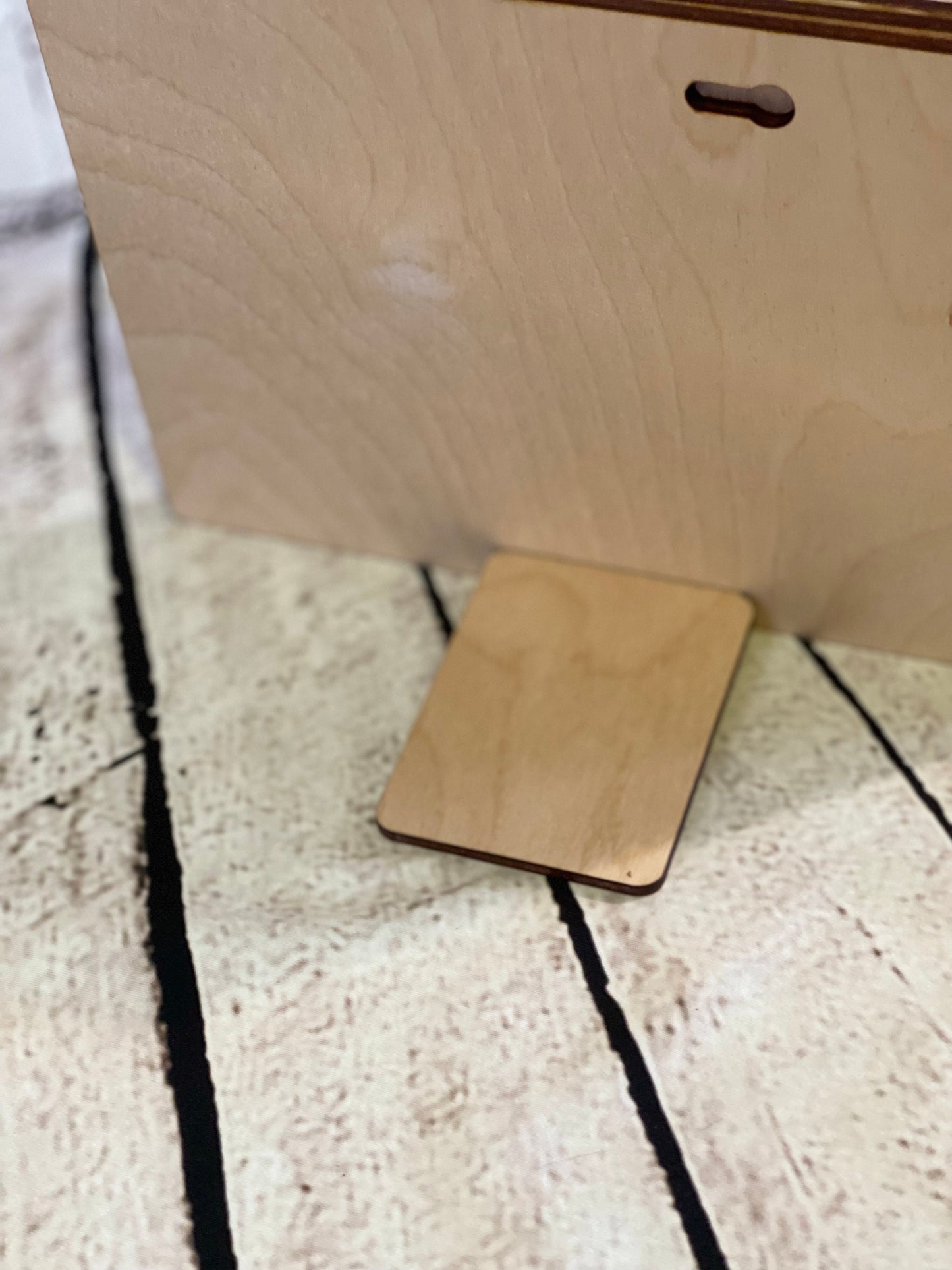 Custom Laser Engraved LOVE YOU MORE Picture Frame, Partner Gift, Show Your Love, Wood Picture Frame, Sister Mom Brother Dad Gift,