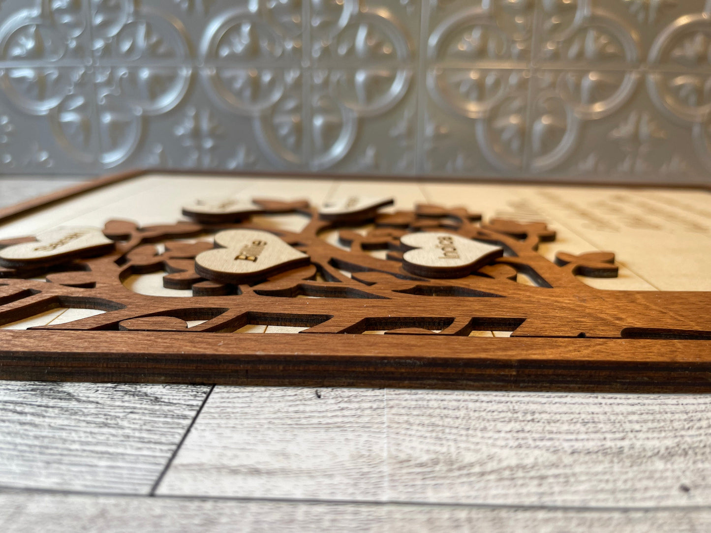 Mothers Day Family Tree Sign, Personalized Sign With Childrens Names, Wooden Sign, Gift For Mom, Custom Gift For Moms - Mom Birthday