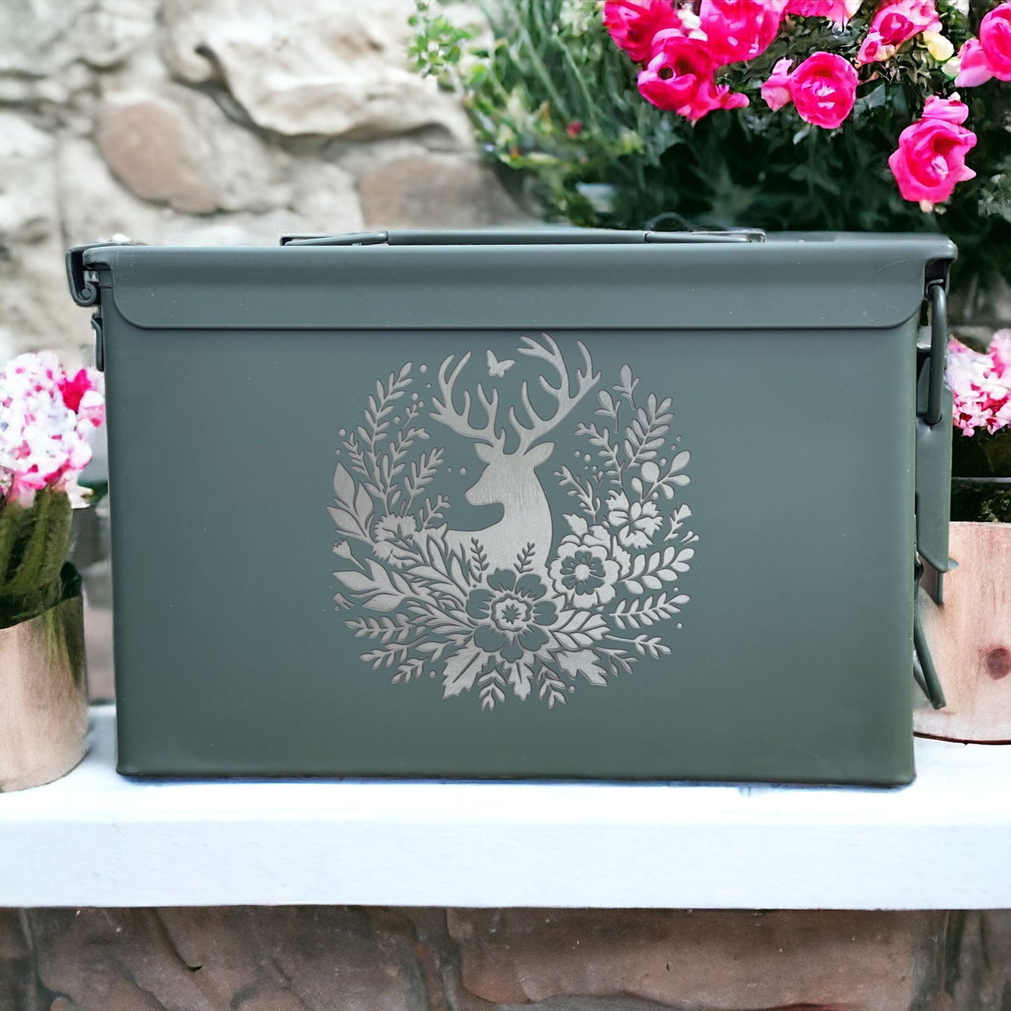 Engraved Ammo Can, Groomsmen Gift, Mother’s Day Gift, Personalized Ammo Box, Gifts for Women, Birthday Present Mom, Hunter Idea, Deer Hunter