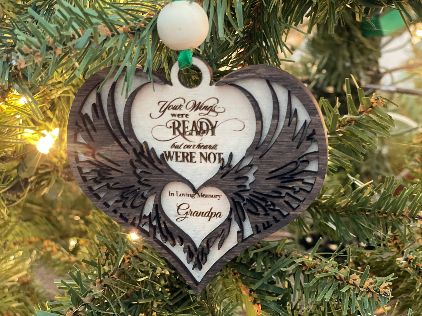 Memorial Ornament, Personalized Memorial Ornament