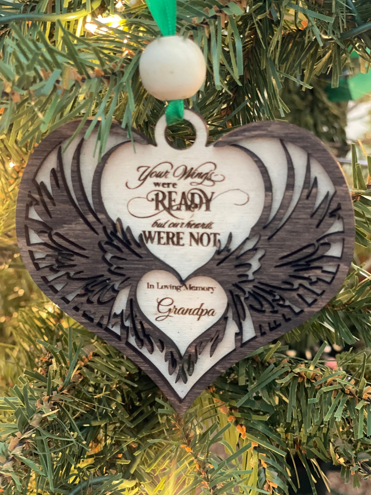 Memorial Ornament, Personalized Memorial Ornament