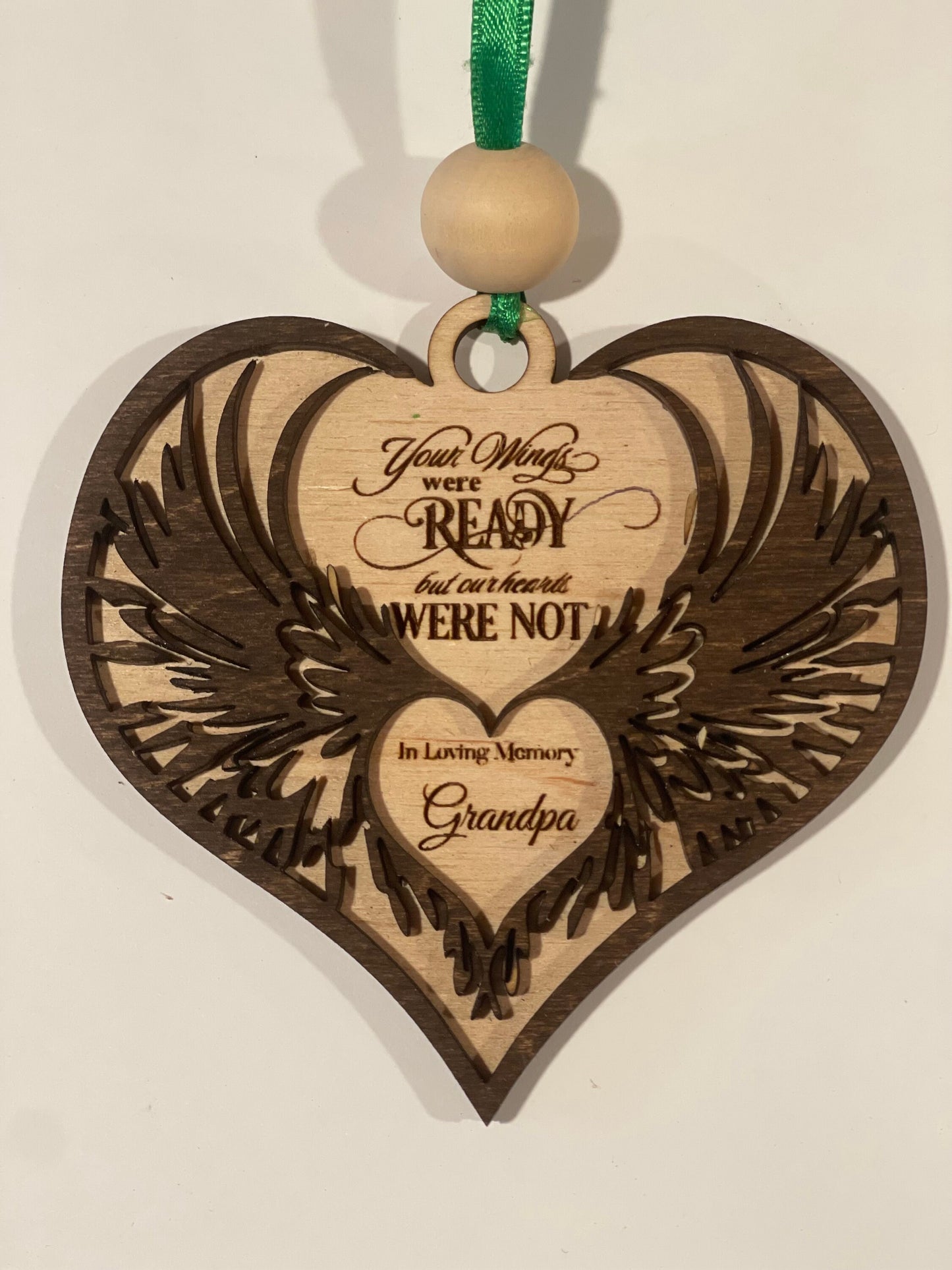 Memorial Ornament, Personalized Memorial Ornament