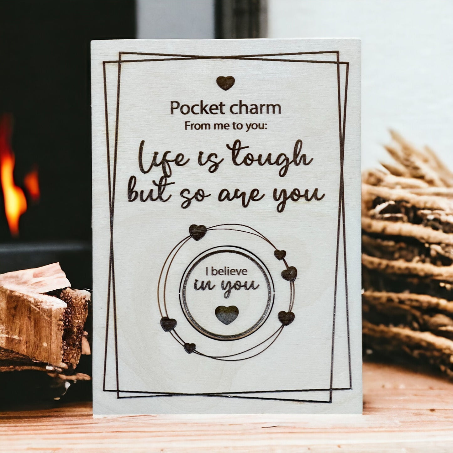 Pocket Hug Encouragement Card - Perfect Pick-Me-Up Gift -  Hugs with a Pocket Hug Encouragement Card - Cheerful Gift - Encouragement