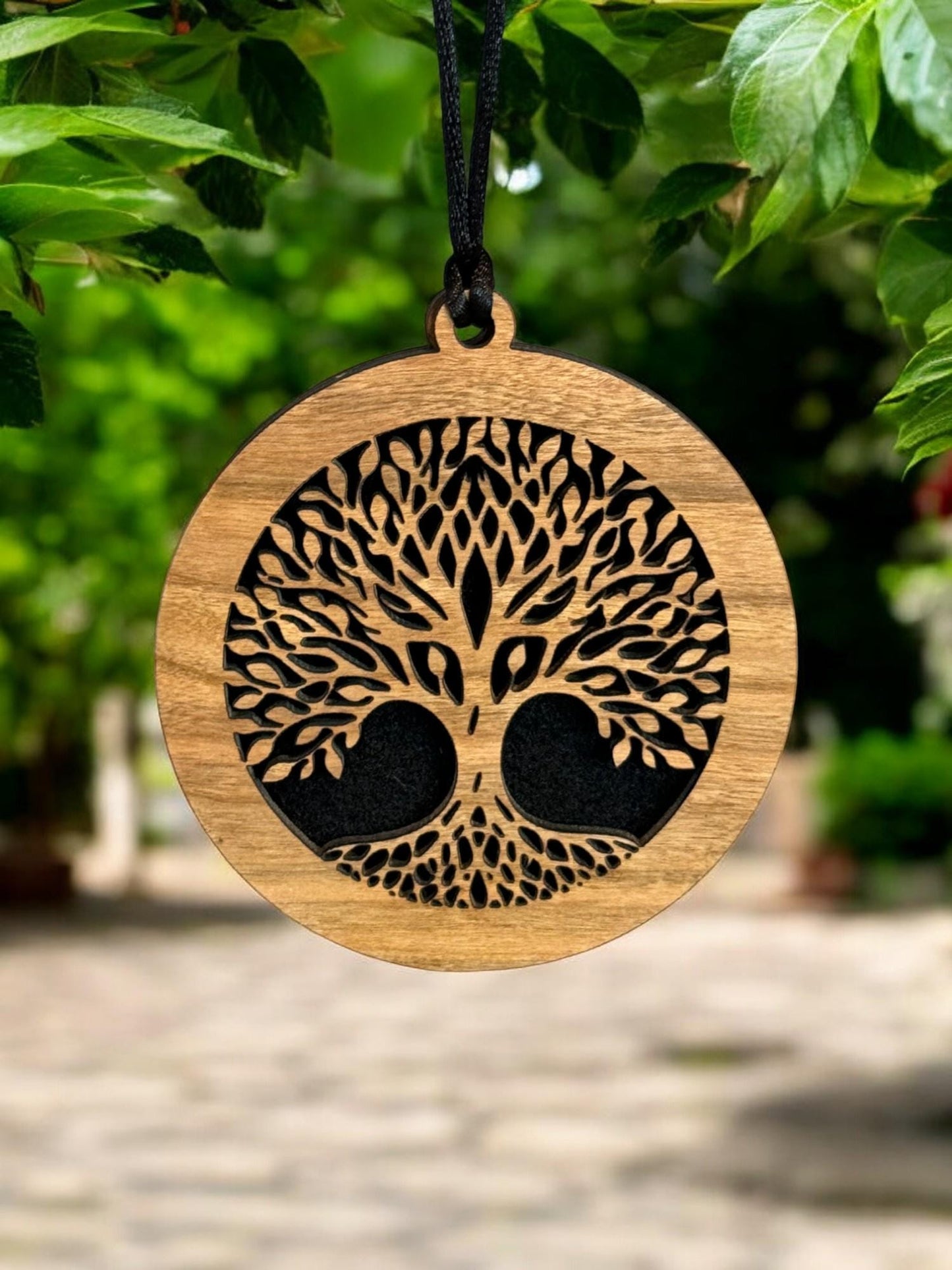 Tree Of Life Small Space Air Freshener, Car, Boat Truck. Room, Small Space, Essential Oils, Hanging Wooden Air Freshener, Freshen Your Ride