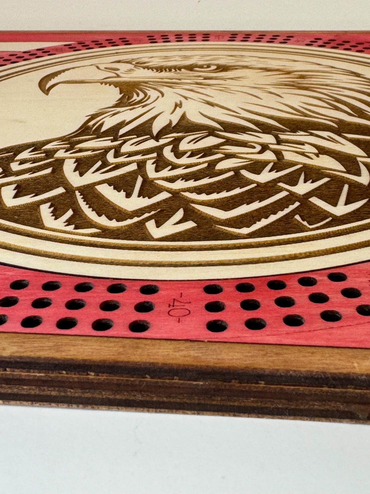 United States Flag Cribbage Board, Gift For Card Player, Gift For Parents, Gift For Boss, Gift Friend, Card Player, Tournament